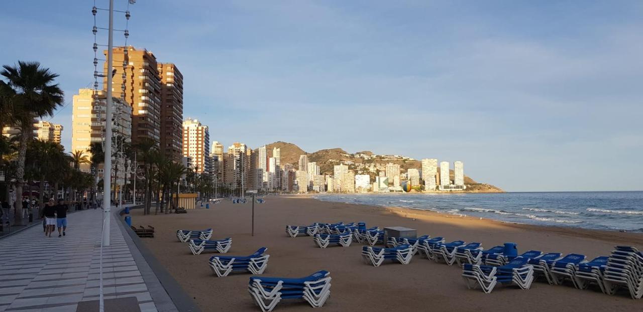 Apartamento Luminoso Benidorm Playa Levante Rincon De Loix Lejlighed Eksteriør billede